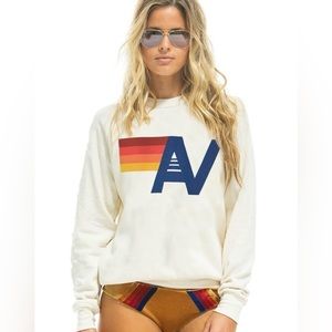Aviator Nation Logo Crew Sweatshirt
